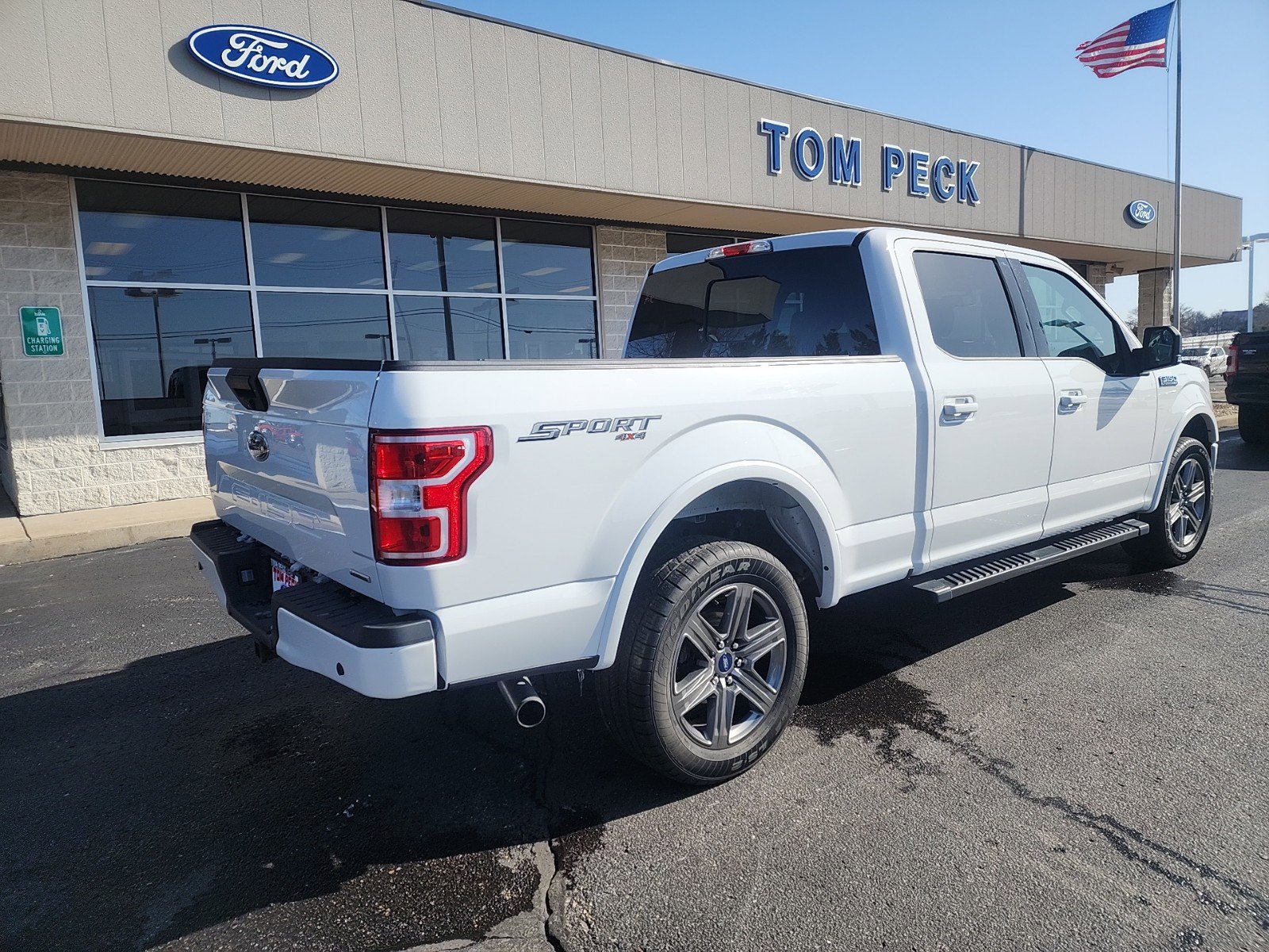 Used 2020 Ford F-150 XLT with VIN 1FTFW1E47LFC35037 for sale in Clinton, WI