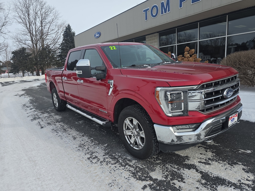 Used 2022 Ford F-150 LARIAT Truck SuperCrew Cab