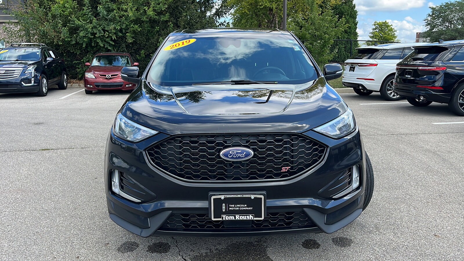 Used 2019 Ford Edge ST with VIN 2FMPK4AP5KBC00493 for sale in Fishers, IN