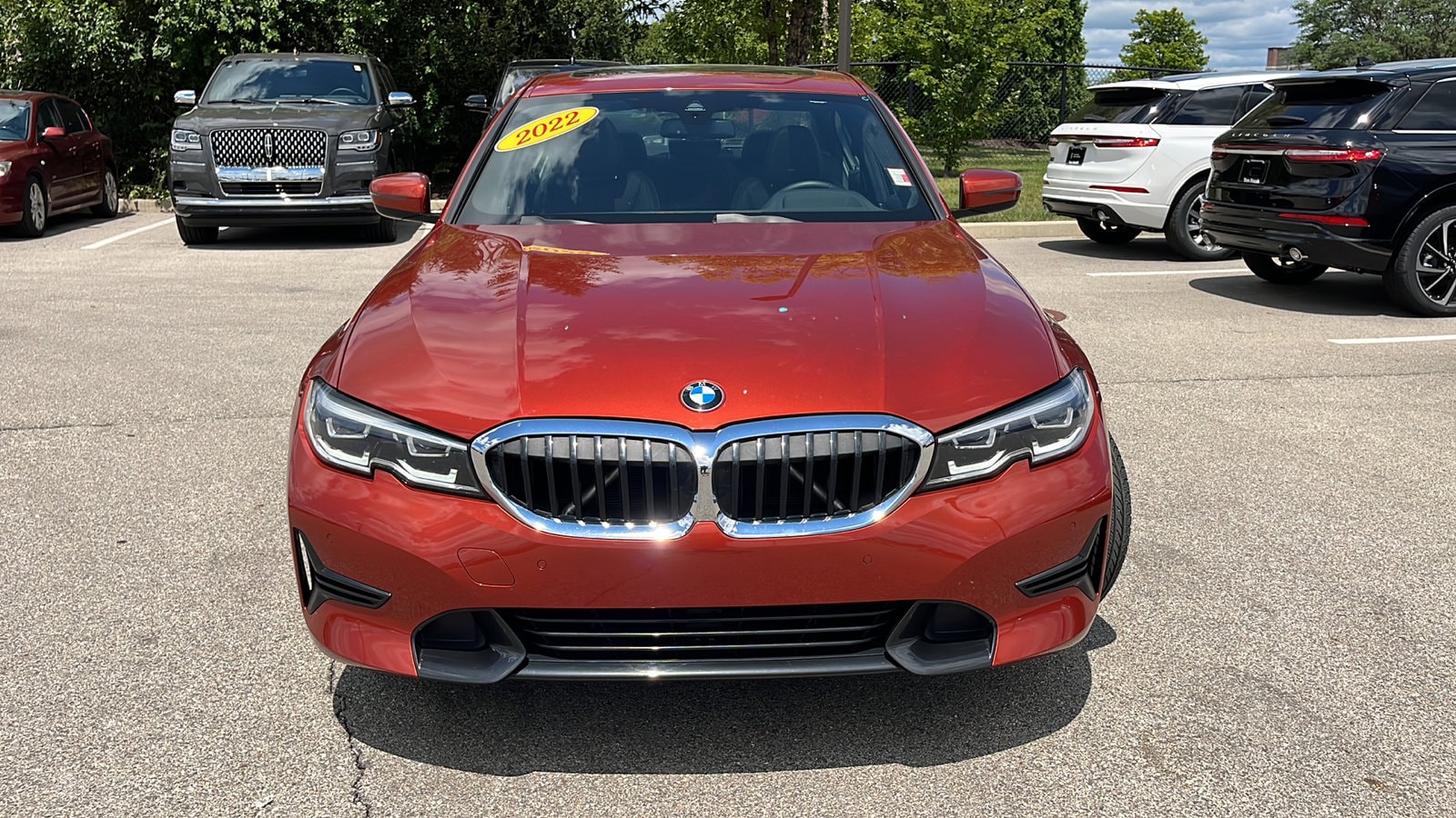 Used 2022 BMW 3 Series 330i with VIN 3MW5R7J01N8C23743 for sale in Fishers, IN