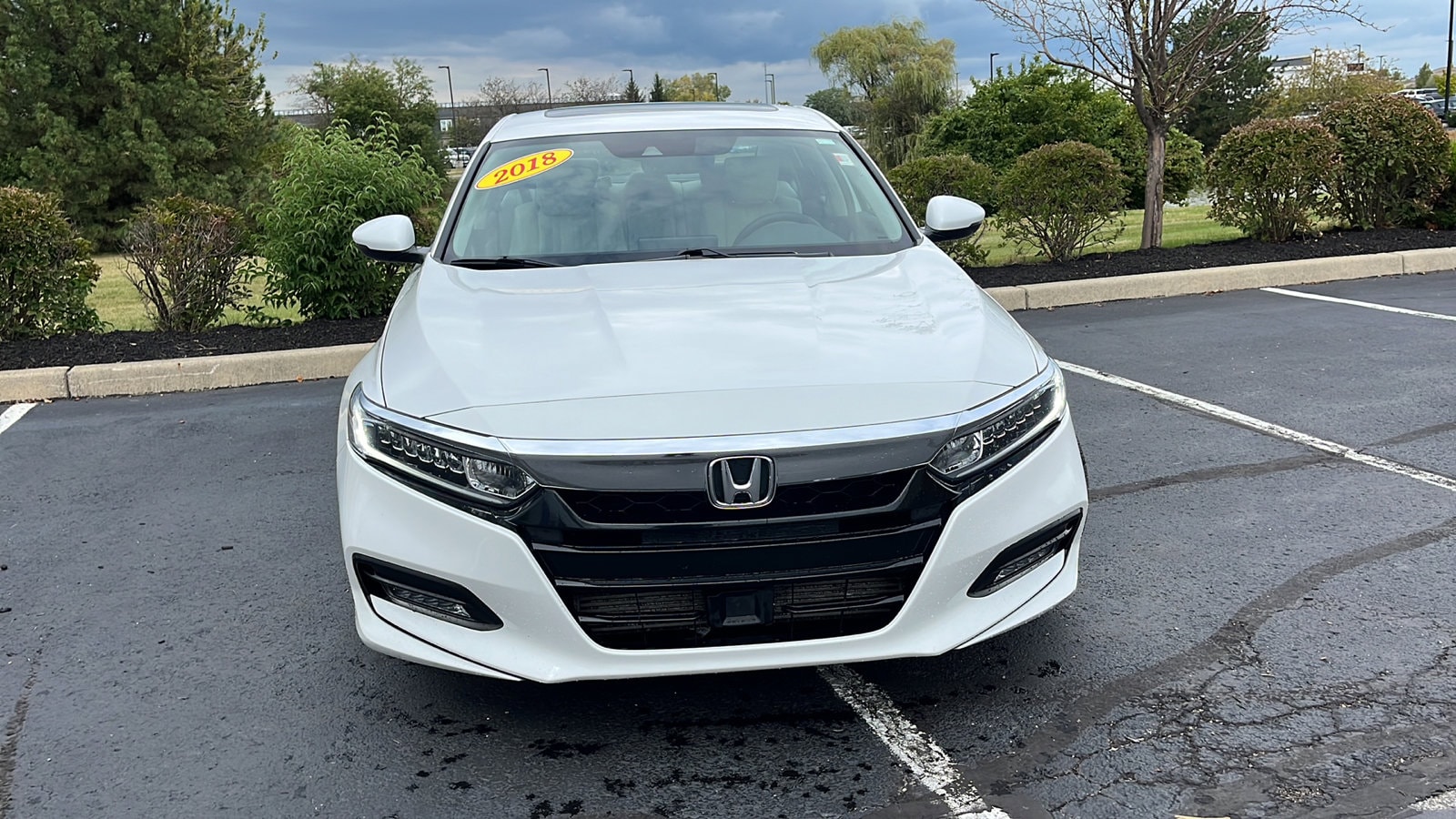 Used 2018 Honda Accord EX-L with VIN 1HGCV1F51JA074158 for sale in Fishers, IN