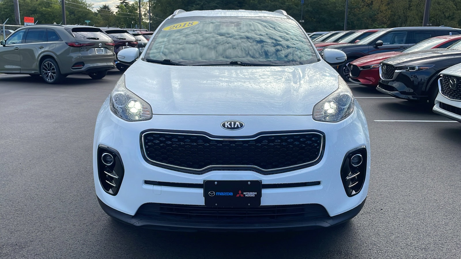 Used 2018 Kia Sportage EX with VIN KNDPN3AC9J7348480 for sale in Westfield, IN