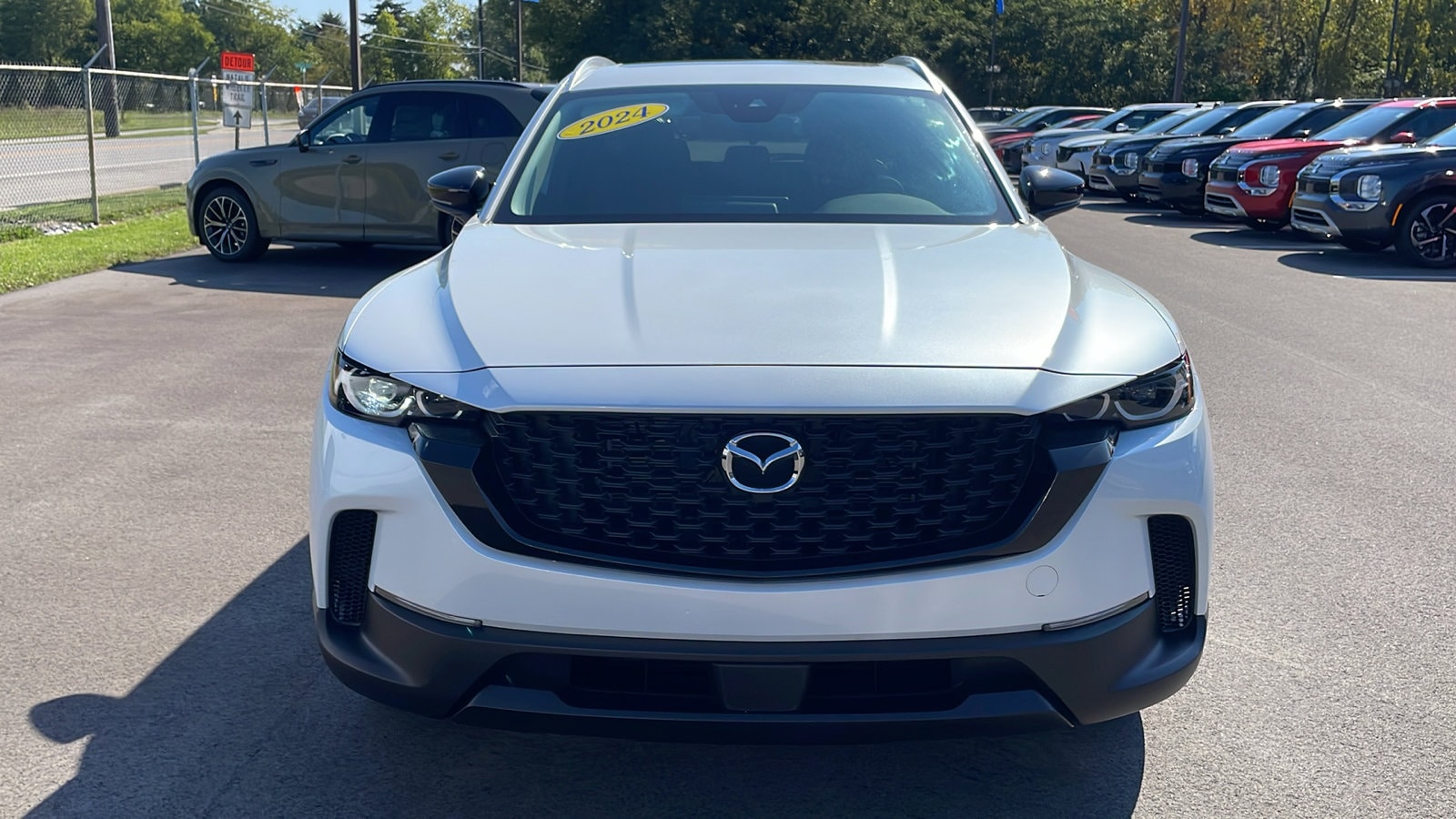 Certified 2024 Mazda CX-50 S PREMIUM with VIN 7MMVABDM4RN164251 for sale in Westfield, IN