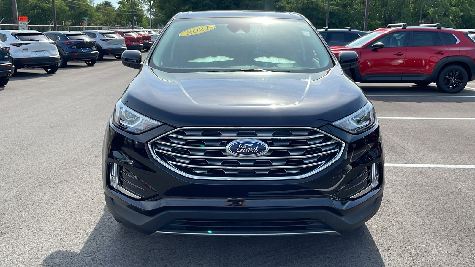 Used 2021 Ford Edge SEL with VIN 2FMPK4J97MBA31680 for sale in Westfield, IN