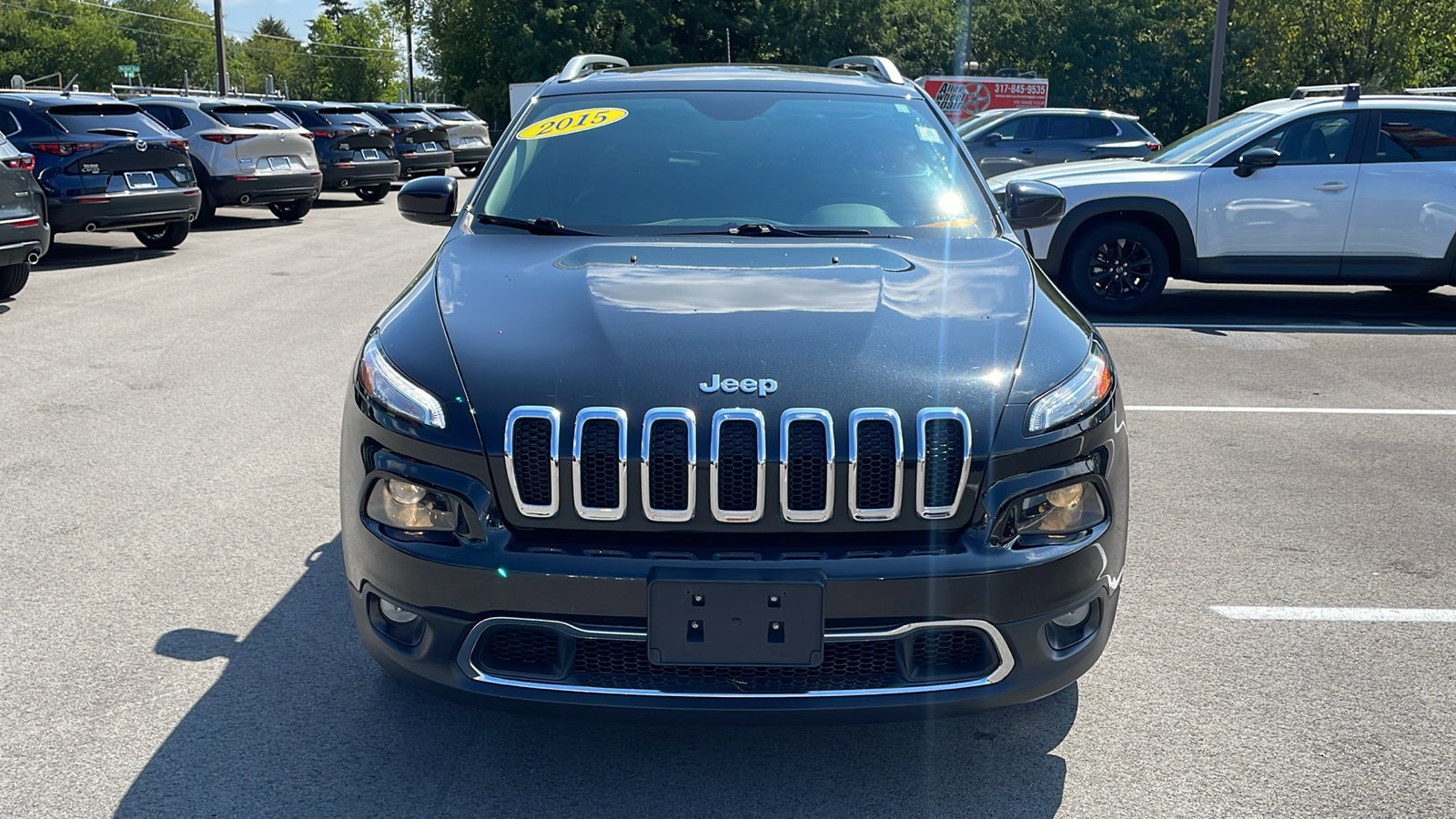 Used 2015 Jeep Cherokee Limited with VIN 1C4PJLDB5FW669850 for sale in Westfield, IN