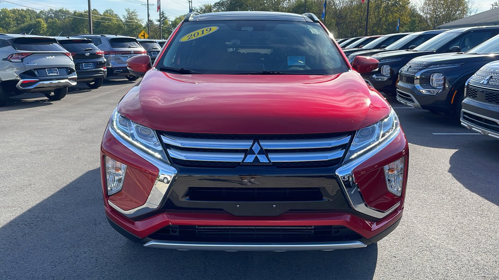 Used 2019 Mitsubishi Eclipse Cross SEL with VIN JA4AT5AAXKZ021656 for sale in Westfield, IN