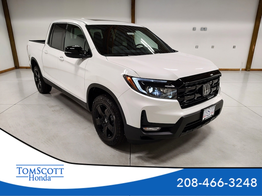 New 2026 Honda Ridgeline Black Edition Truck Crew Cab