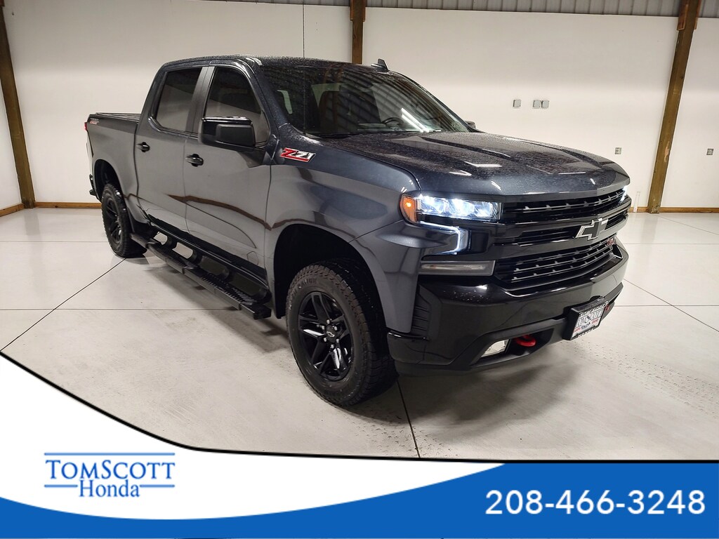 Used 2019 Chevrolet Silverado 1500 LT Trail Boss Truck Crew Cab