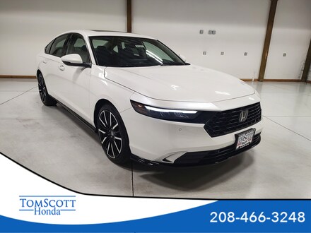 Featured new 2026 Honda Accord Hybrid Touring Sedan for sale in Nampa, ID