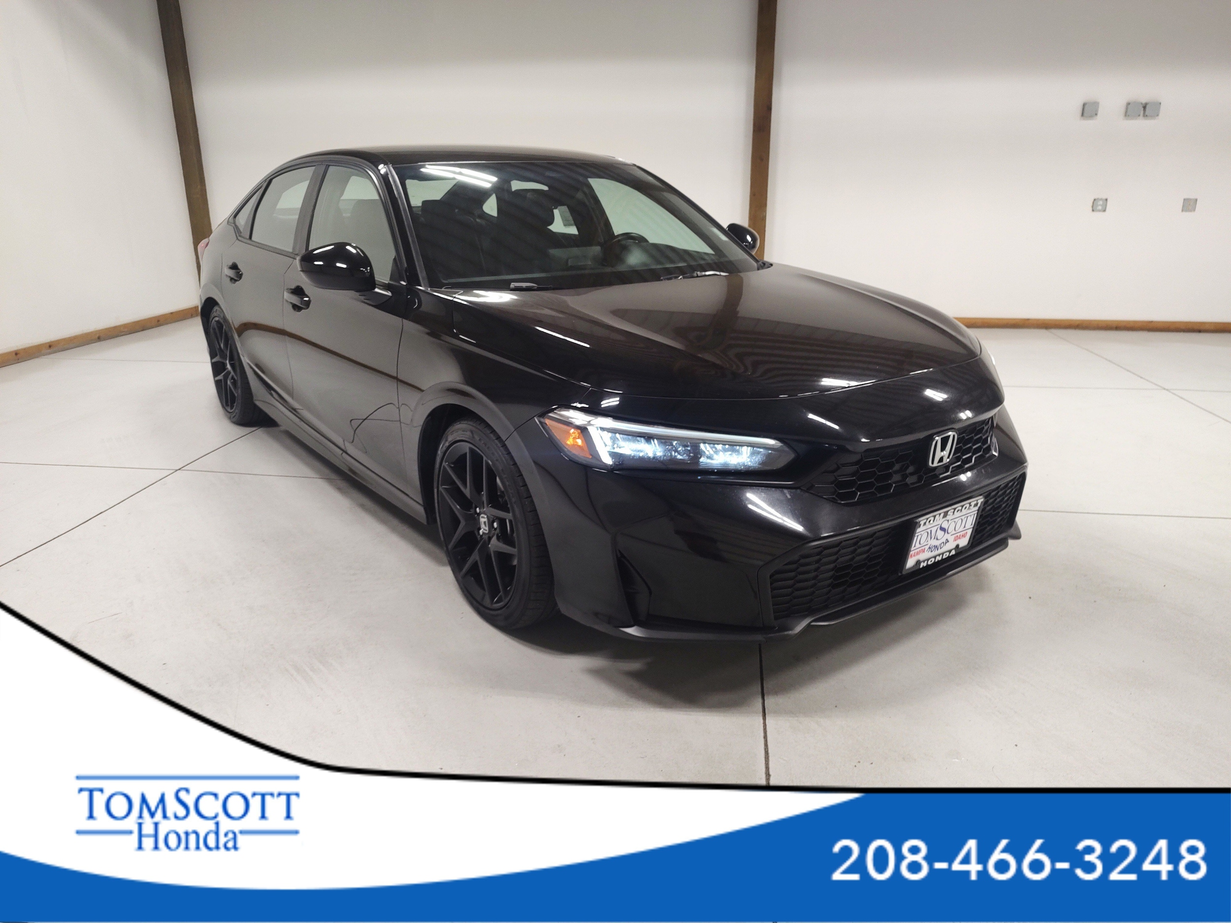 Gray 2025 Honda Civic Sedan Front-Wheel Drive Continuously Variable Transmission