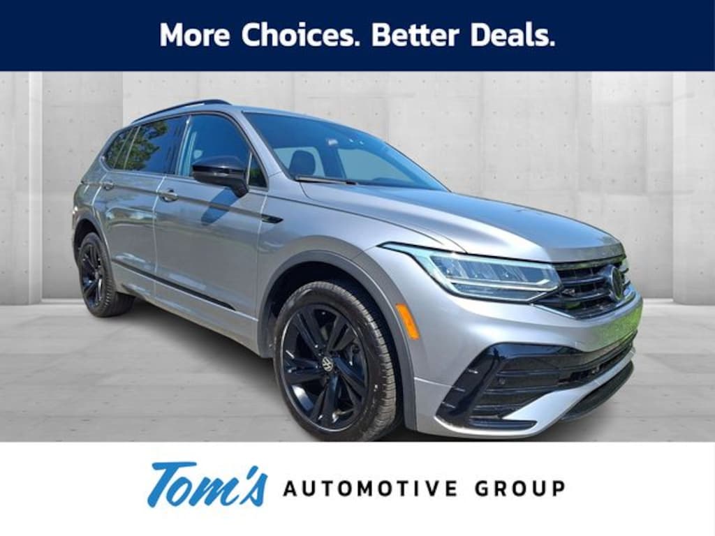 Certified 2024 Volkswagen Tiguan 2.0T SE R-Line Black SUV