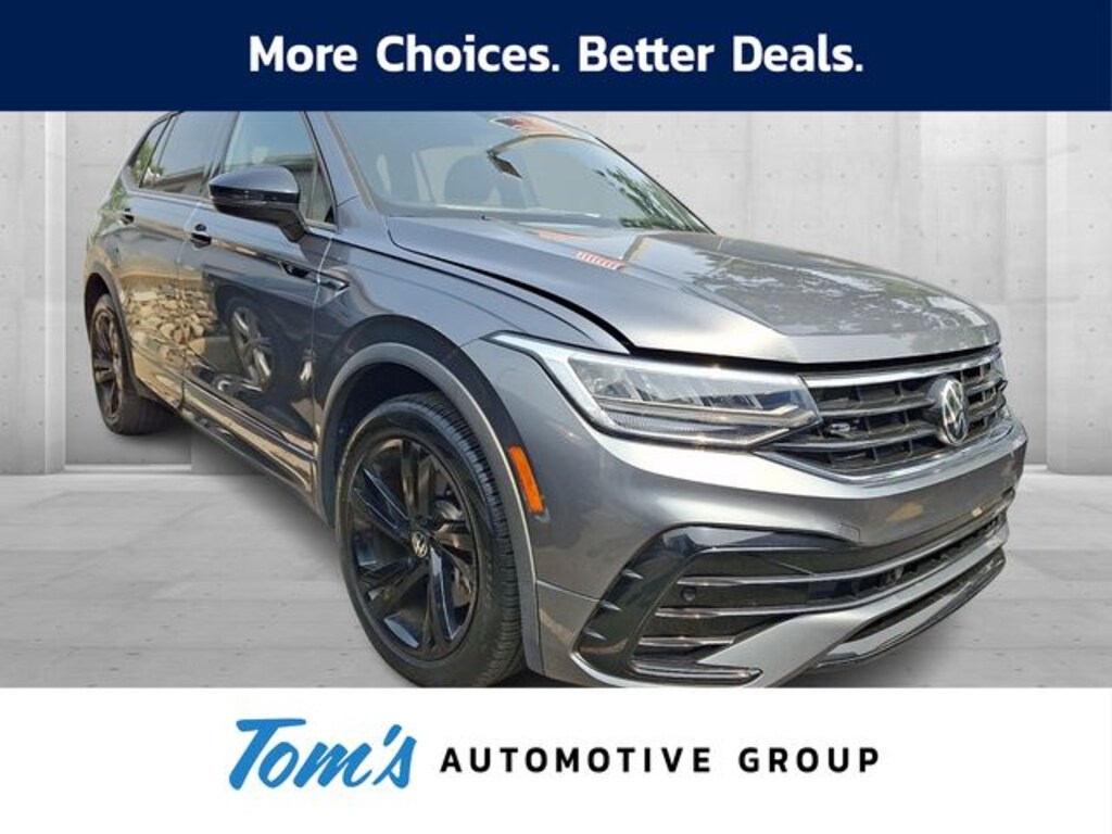 Certified 2023 Volkswagen Tiguan 2.0T SE R-Line Black SUV