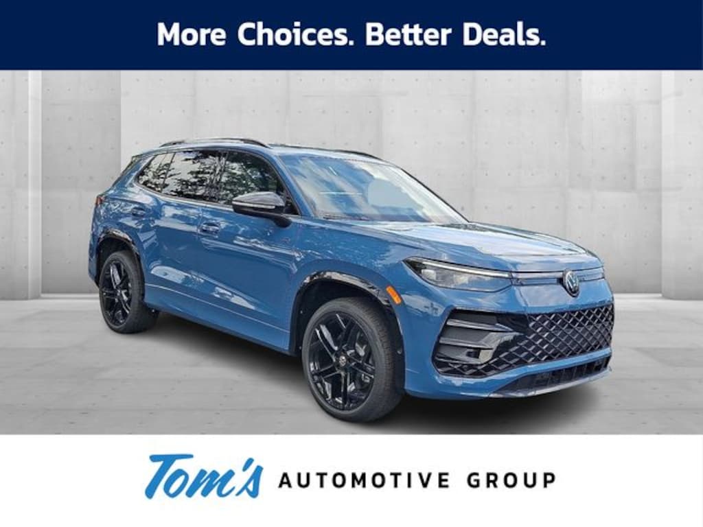 New 2026 Volkswagen Tiguan 2.0T SE R-Line Black SUV