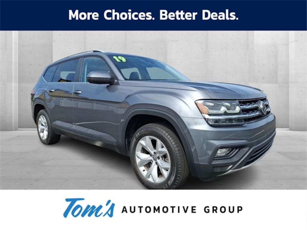Used 2019 Volkswagen Atlas 3.6L V6 SE SUV