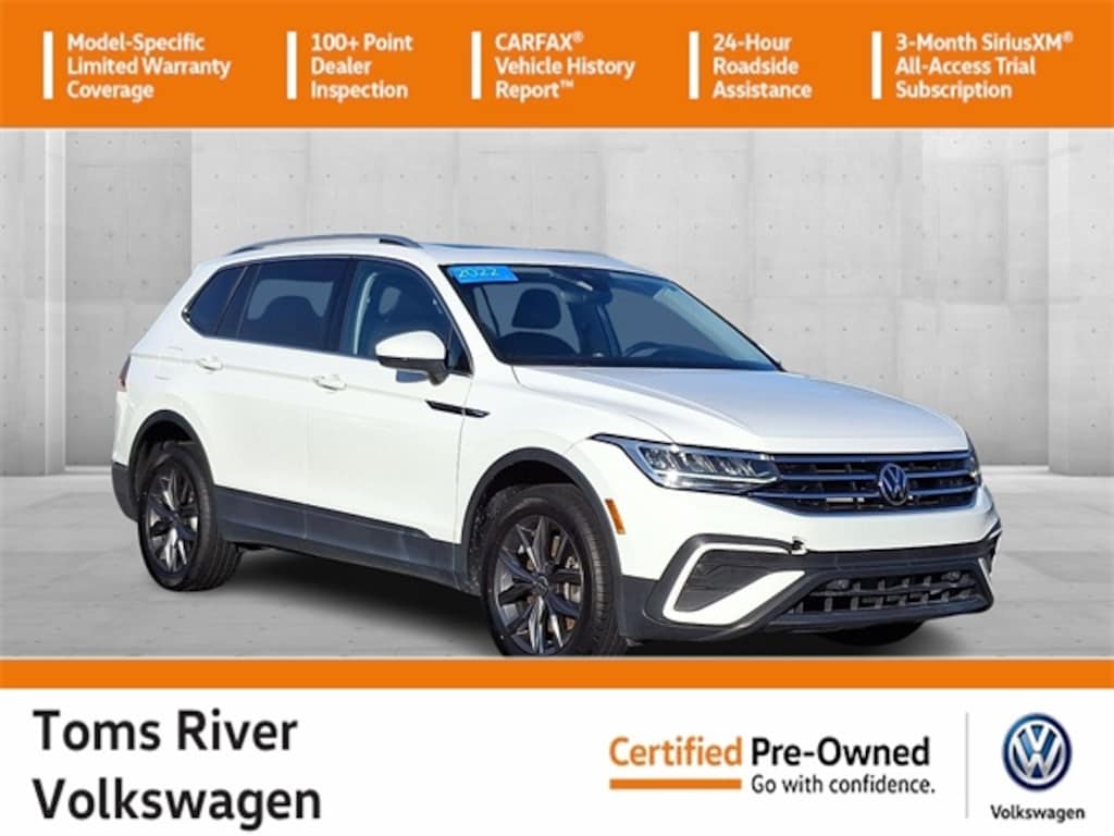 Certified 2022 Volkswagen Tiguan 2.0T SE SUV