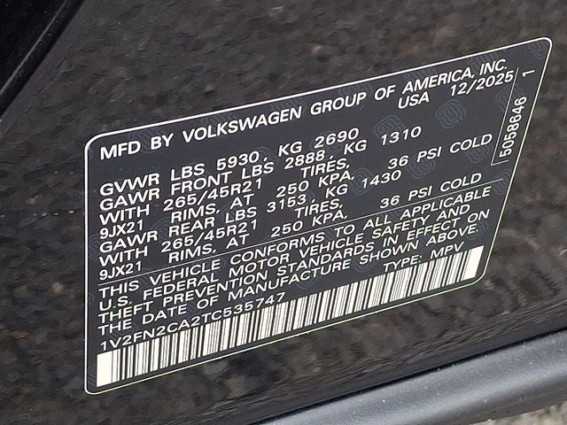 2026 Volkswagen Atlas 14