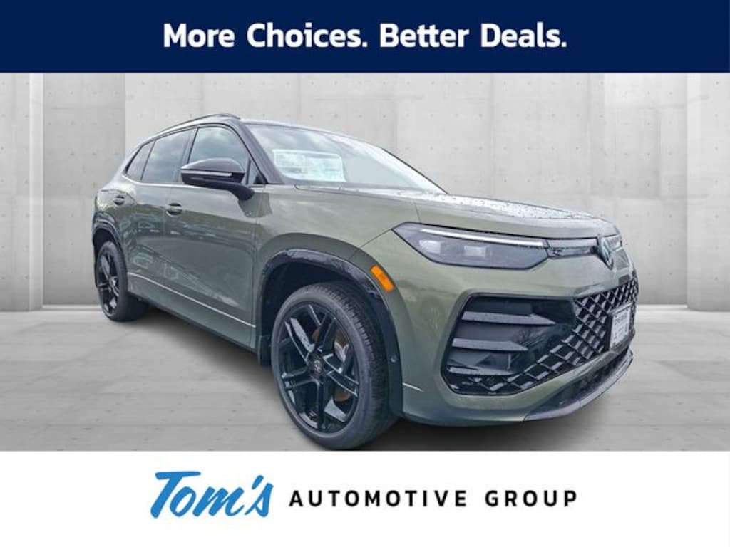 New 2026 Volkswagen Tiguan 2.0T SE R-Line Black SUV