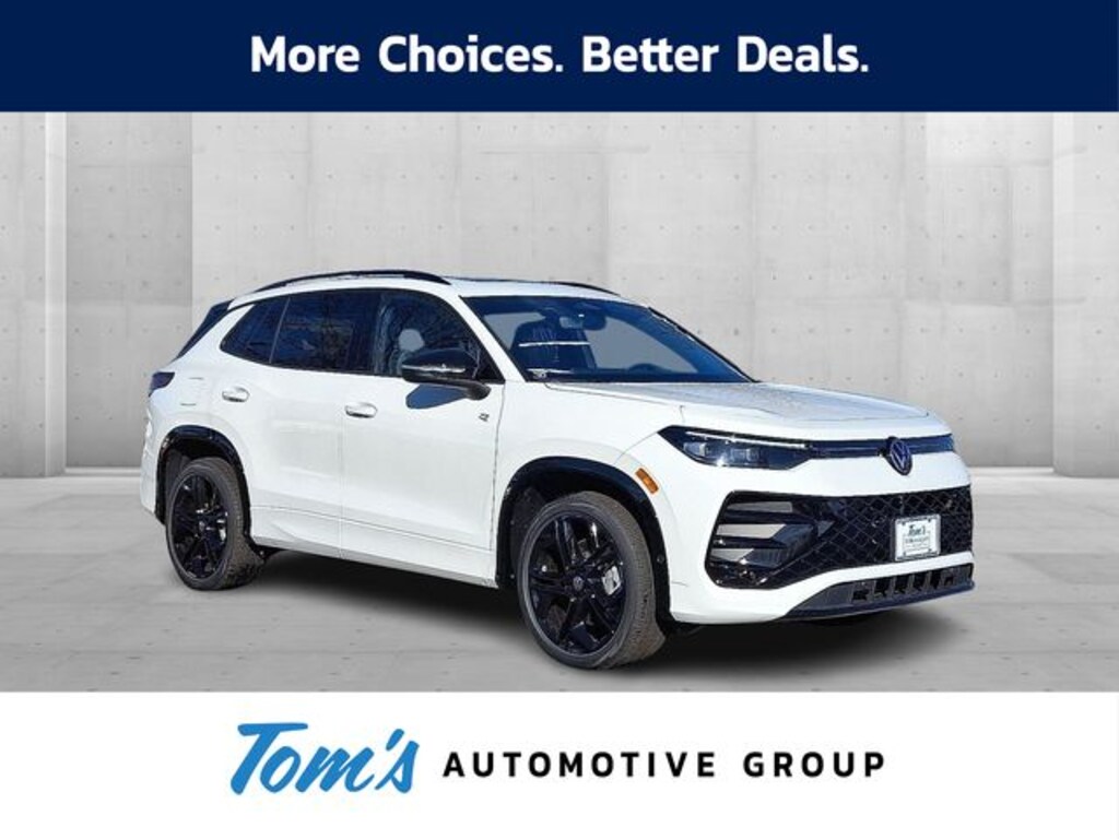 New 2026 Volkswagen Tiguan 2.0T SE R-Line Black SUV