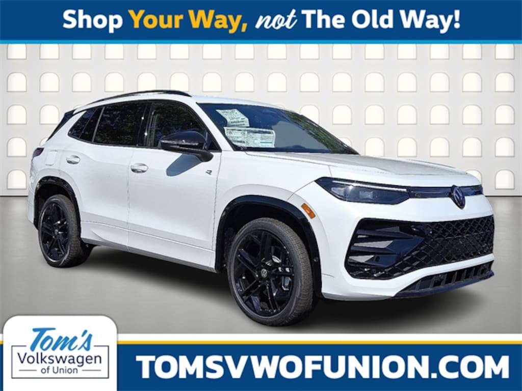 New 2025 Volkswagen Tiguan 2.0T SE R-Line Black SUV