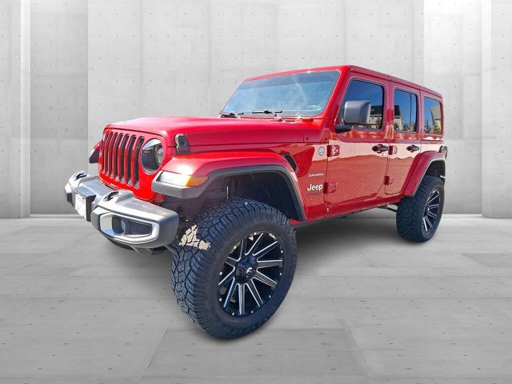 Used 2019 Jeep Wrangler Unlimited Sahara 4x4 SUV