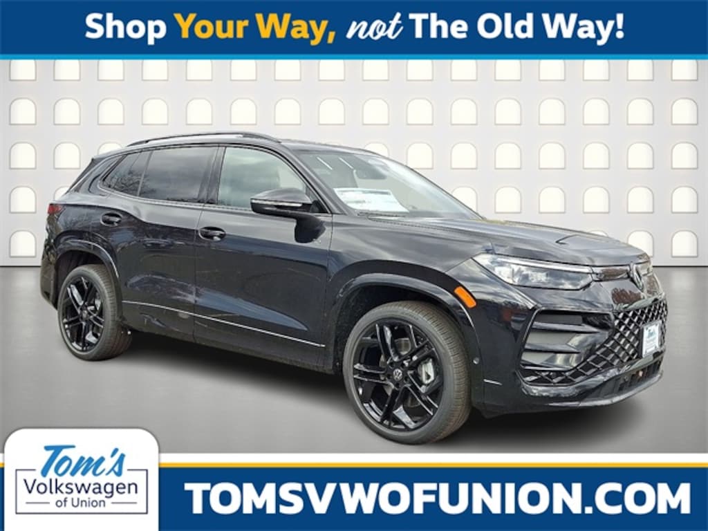 New 2026 Volkswagen Tiguan 2.0T SE R-Line Black SUV