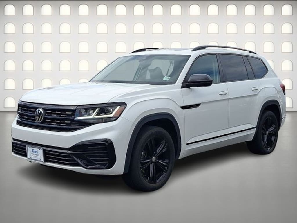 Certified 2023 Volkswagen Atlas 3.6L V6 SEL R-Line Black SUV