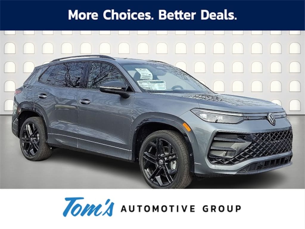 New 2026 Volkswagen Tiguan 2.0T SE R-Line Black SUV