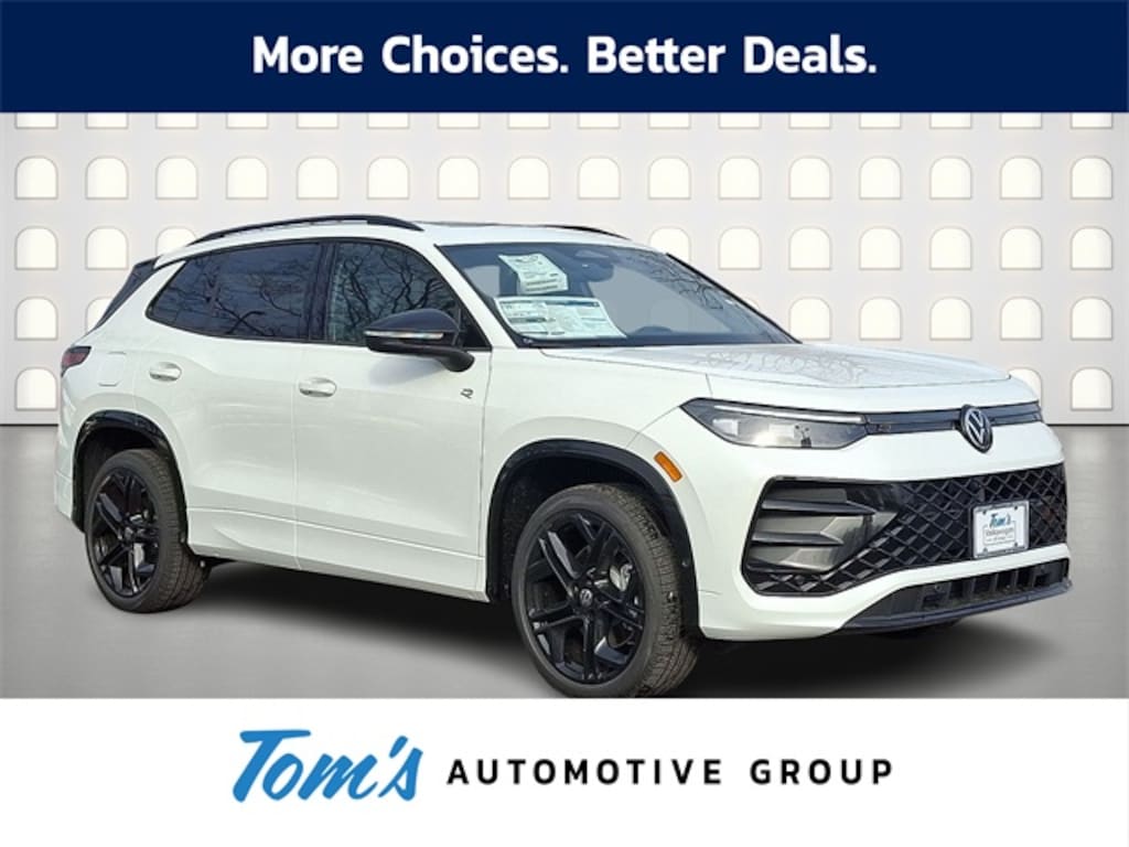 New 2026 Volkswagen Tiguan 2.0T SE R-Line Black SUV