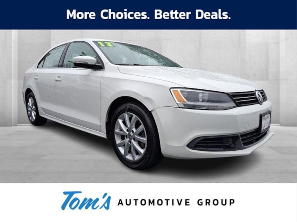 Used 2013 Volkswagen Jetta 2.5L SE Sedan