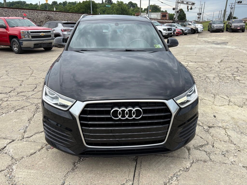 Used 2018 Audi Q3 Premium with VIN WA1ECCFS0JR025947 for sale in Milan, IN
