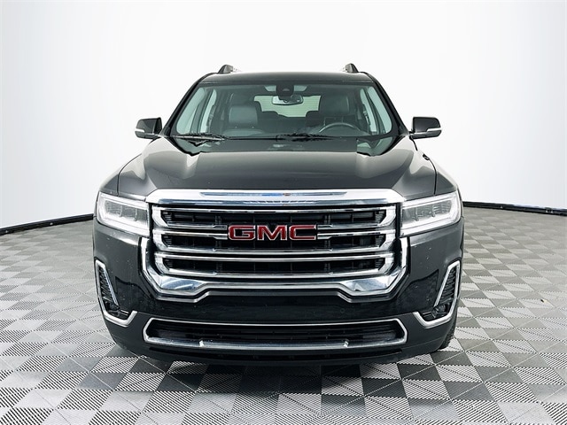 Used 2023 GMC Acadia SLT with VIN 1GKKNML44PZ176057 for sale in Milan, IN