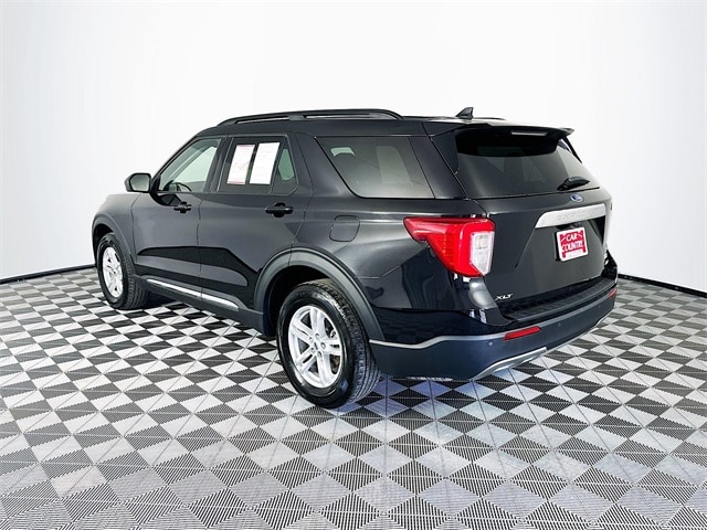 Used 2022 Ford Explorer XLT with VIN 1FMSK8DH4NGB82491 for sale in Milan, IN