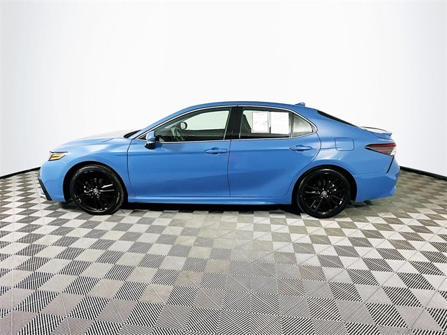 Used 2023 Toyota Camry XSE with VIN 4T1K61AK6PU152621 for sale in Milan, IN