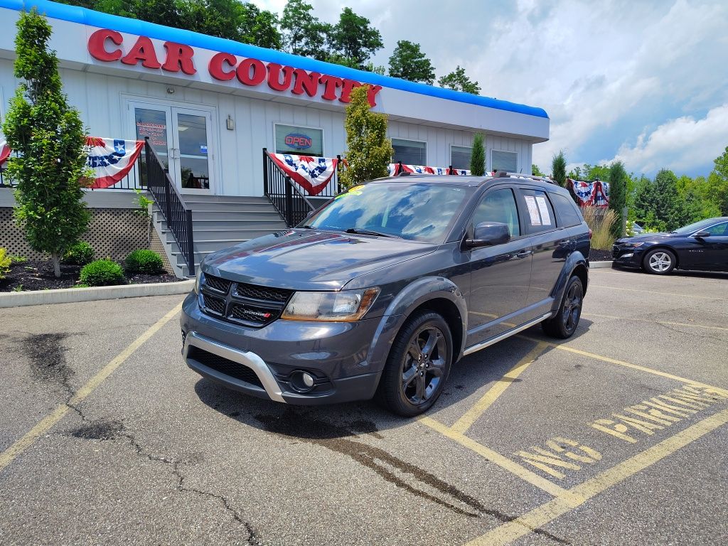 Used 2018 Dodge Journey Crossroad with VIN 3C4PDCGB4JT275998 for sale in Milan, IN