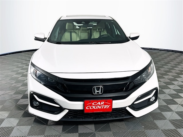 Used 2020 Honda Civic Hatchback EX with VIN SHHFK7H67LU417268 for sale in Milan, IN