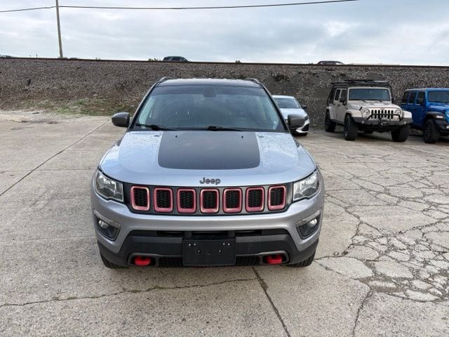 Used 2019 Jeep Compass Trailhawk with VIN 3C4NJDDB5KT709728 for sale in Milan, IN