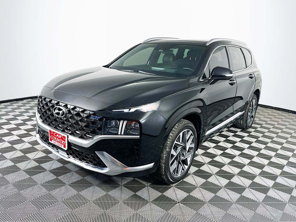 Used 2022 Hyundai Santa Fe Calligraphy with VIN 5NMS54AL0NH445386 for sale in Milan, IN