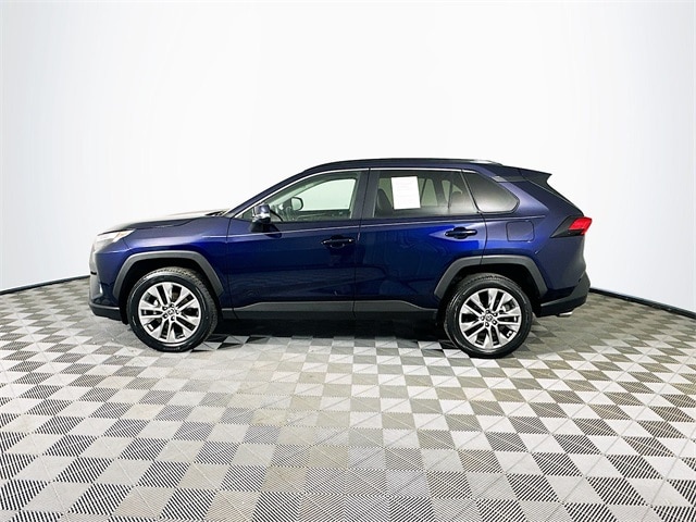 Used 2022 Toyota RAV4 XLE Premium with VIN 2T3C1RFV5NW237667 for sale in Milan, IN