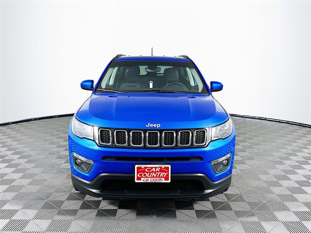 Used 2021 Jeep Compass Latitude with VIN 3C4NJDBB6MT599469 for sale in Milan, IN