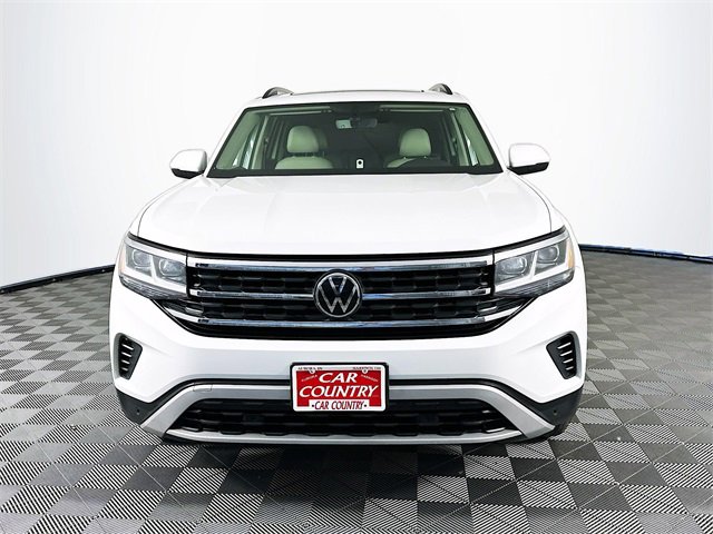 Used 2022 Volkswagen Atlas SE w/Tech with VIN 1V2JR2CA1NC548040 for sale in Milan, IN