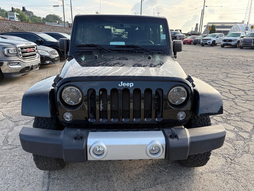 Used 2014 Jeep Wrangler Sahara with VIN 1C4AJWBG1EL187396 for sale in Milan, IN