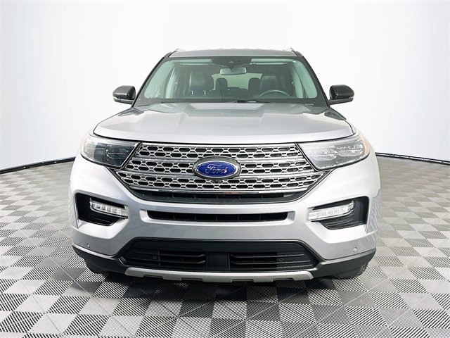 Used 2022 Ford Explorer Limited with VIN 1FMSK8FH2NGA96576 for sale in Milan, IN