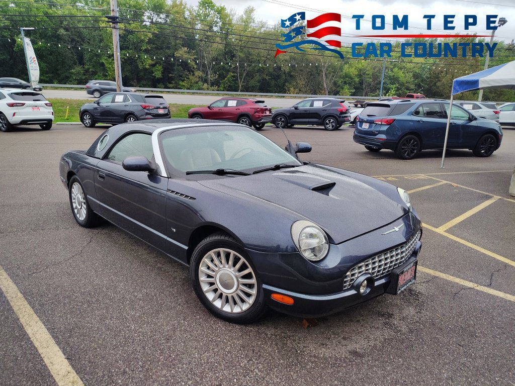 Used 2004 Ford Thunderbird Deluxe with VIN 1FAHP60A04Y104558 for sale in Milan, IN