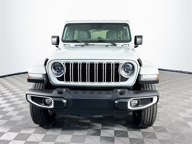 Used 2024 Jeep Wrangler 4-Door Sahara with VIN 1C4PJXEN8RW156161 for sale in Milan, IN