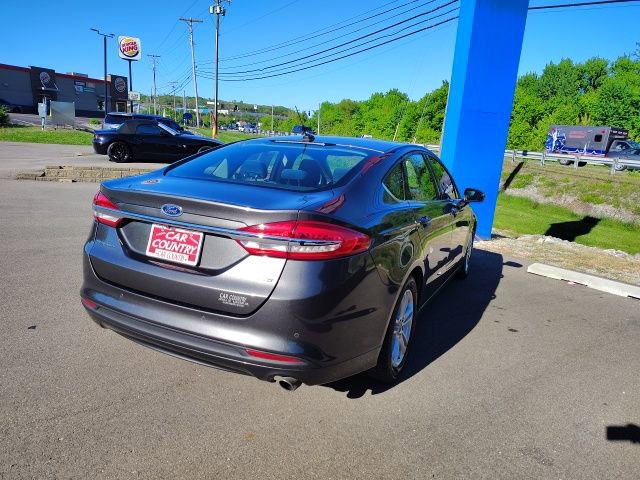 Used 2018 Ford Fusion SE with VIN 3FA6P0H70JR118239 for sale in Milan, IN