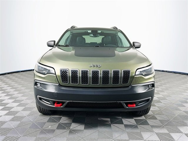 Used 2019 Jeep Cherokee Trailhawk with VIN 1C4PJMBX0KD376321 for sale in Milan, IN