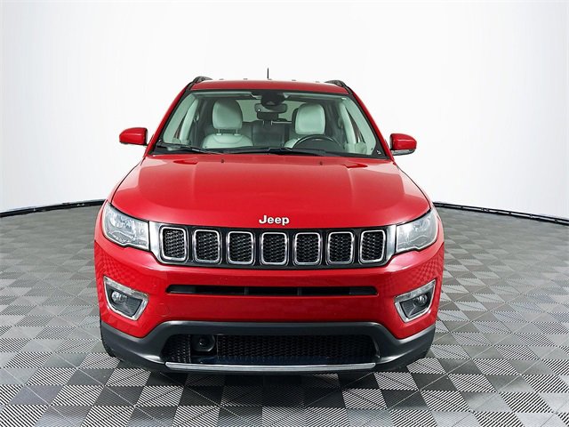 Used 2021 Jeep Compass Limited with VIN 3C4NJCCB8MT580639 for sale in Milan, IN