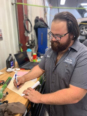 Staff member Dylan Buckingham from ID_33eed2407e3b