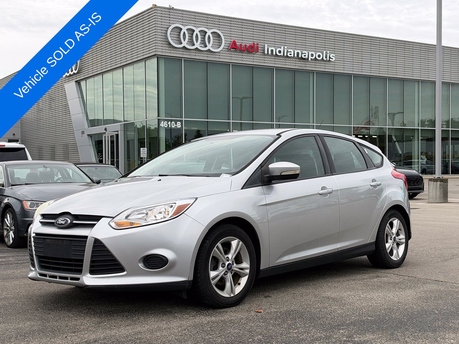 Ingot Silver 2013 Ford Focus Hatchback Front-Wheel Drive 6-Speed Automatic