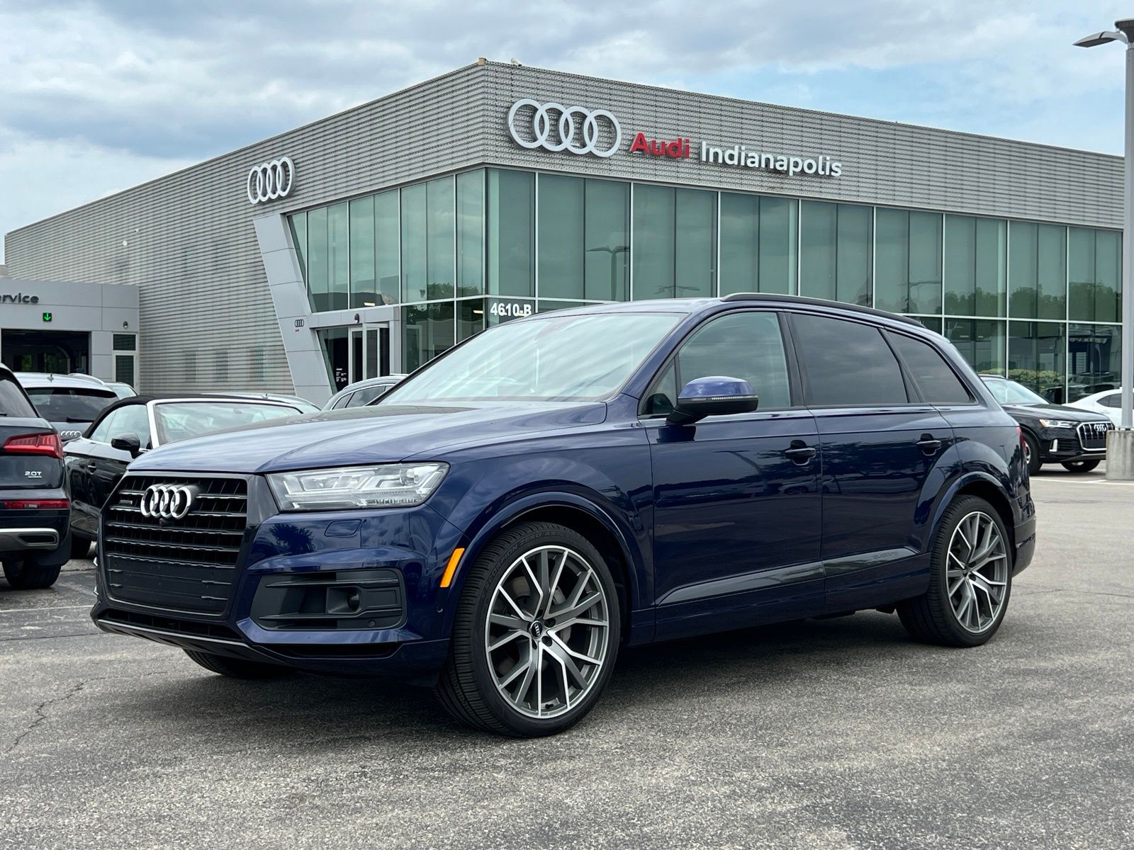 Navarra Blue Metallic 2019 Audi Q7 SUV / Crossover All-Wheel Drive 8-Speed Automatic